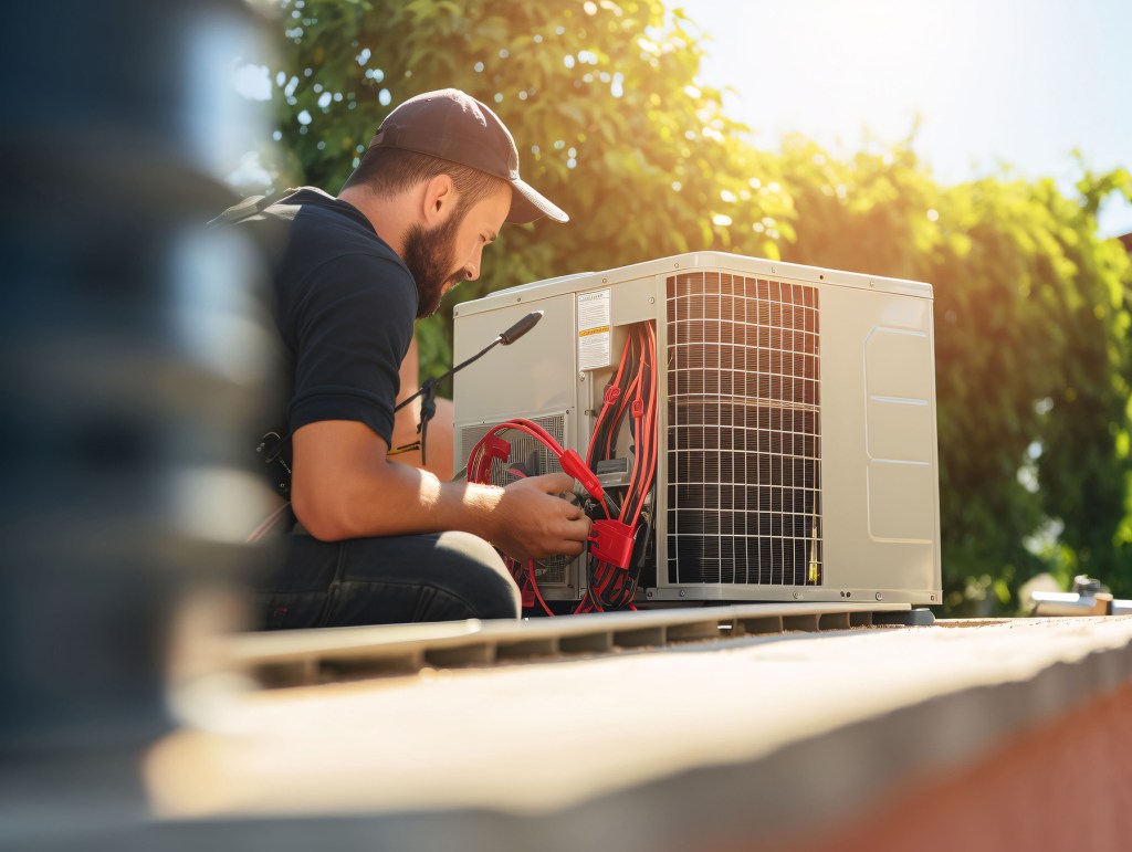 Professional HVAC equipment